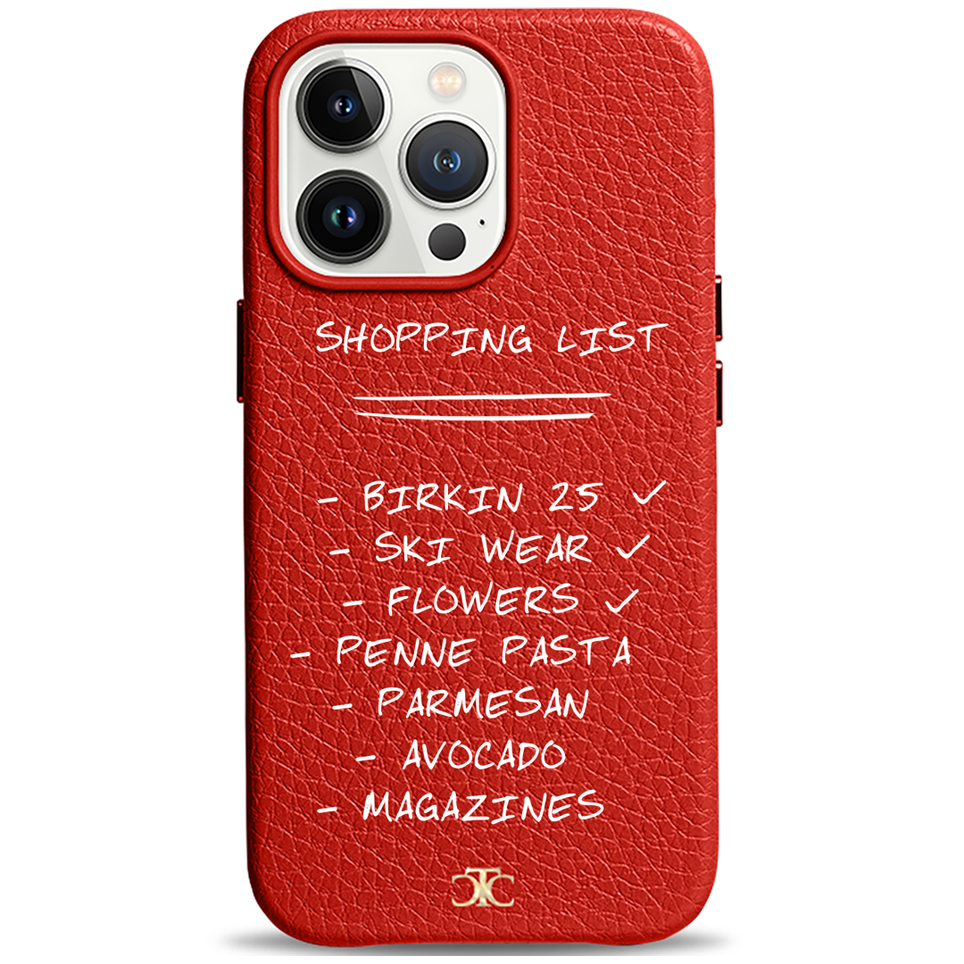 Shopping List Case - iPhone 13 Pro (8648065974618) (8652734824794)